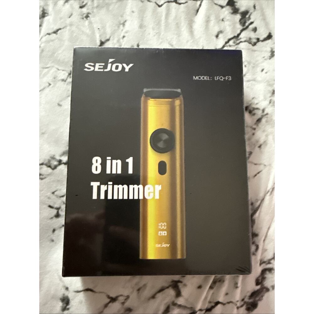 Sejoy LFQ-F3-BLU Men's Beard Trimmer, Hair Clippers, Waterproof Electric Nose